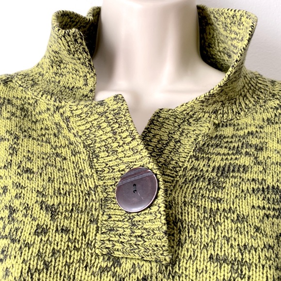 G P Collection Knit Sweater Collared One Button Size Fits All - Picture 2 of 8